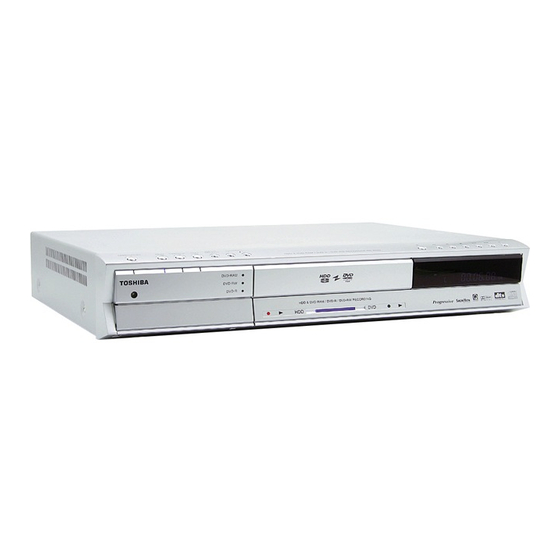 Toshiba RD-XS32SG Bedienungsanleitung