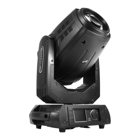 Etec Pro Beam 280 Bedienungsanleitung