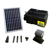 profi-pumpe Teichpumpen-Set Solar Aqua-Vital 9-UV-C Bedienungsanleitung