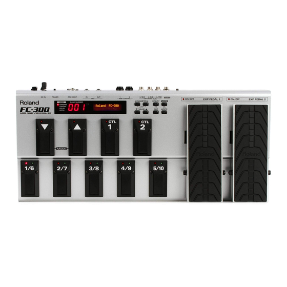 Roland FC-300 Bedienungsanleitung