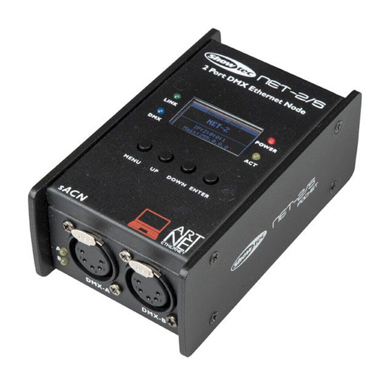 Show Tec Node-1 Handbuch