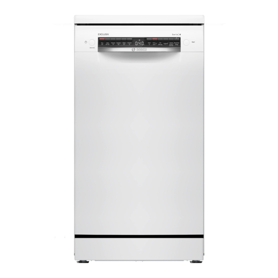 Bosch SPS4ELW00D Gebrauchsanleitung