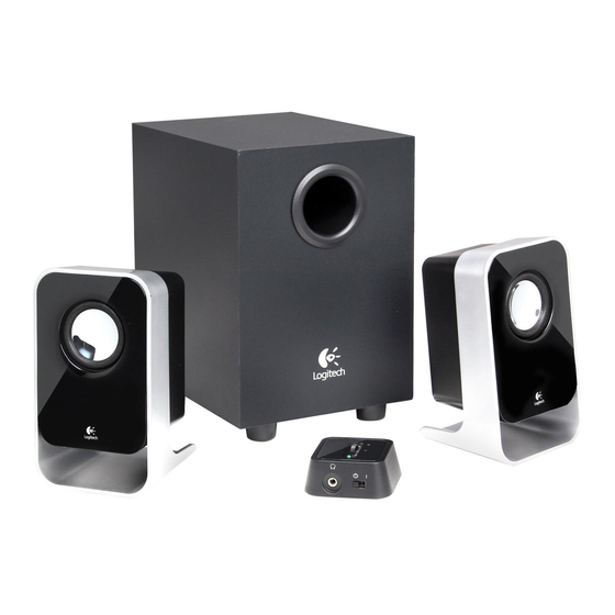 Logitech LS21 Schnellstartanleitung