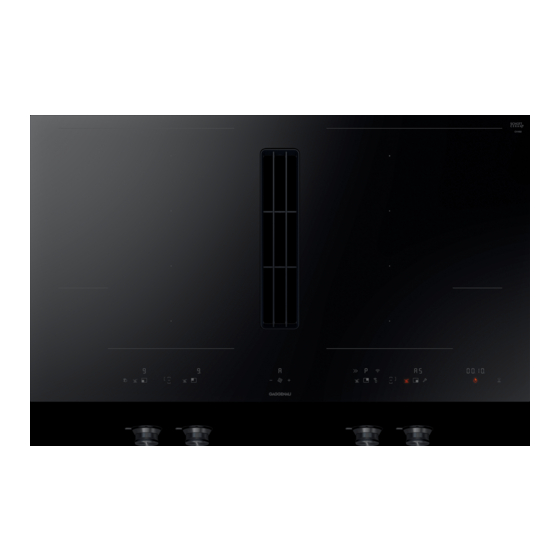 Gaggenau CV492100 Montageanleitung