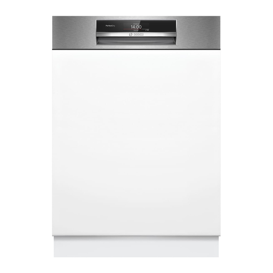 Bosch SMI8TCS01E Gebrauchsanleitung