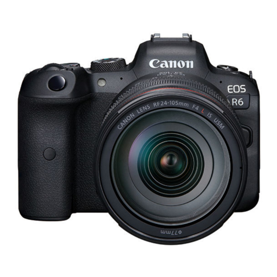 Canon EOS R6 Erweitertes Benutzerhandbuch