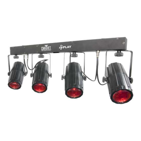 Chauvet 4 Play Schnellanleitung