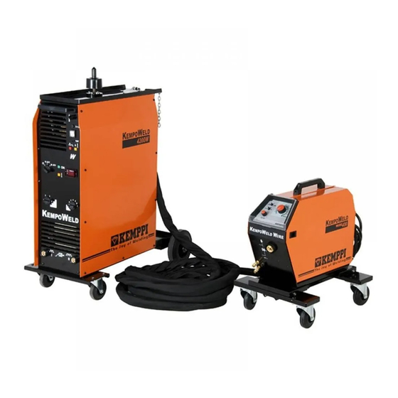 Kemppi Kempoweld 4200 Gebrauchsanweisung