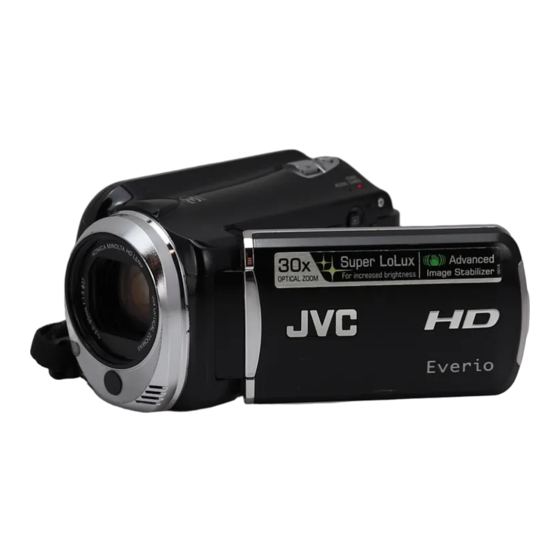 JVC GZ-HD620BE Benutzerhandbuch