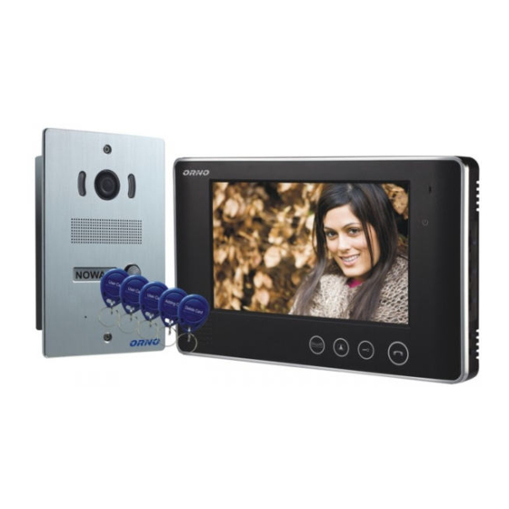 Orno ARXN OR-VID-VP-1028 Bedienungs- Und Montageanleitung