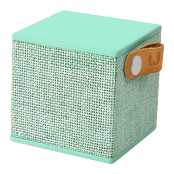 Fresh 'N Rebel Rockbox Cube Handbuch