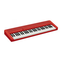 Casio Casiotone CT-S1 Schnellstartanleitung