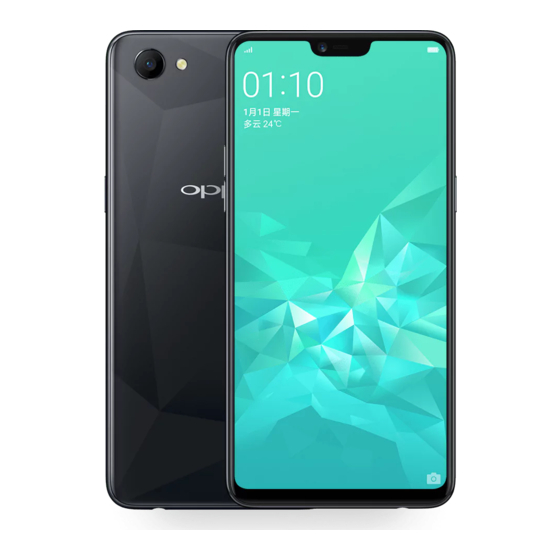 OPPO Mobile CPH1837 Bedienungsanleitung