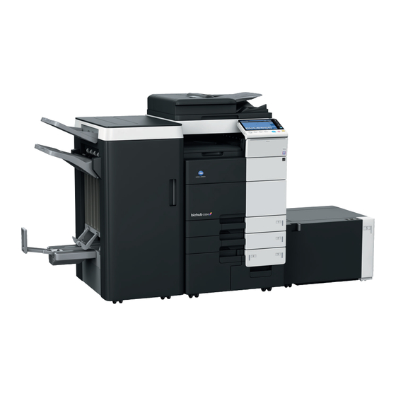 Konica Minolta bizhub C754 Bedienungsanleitung