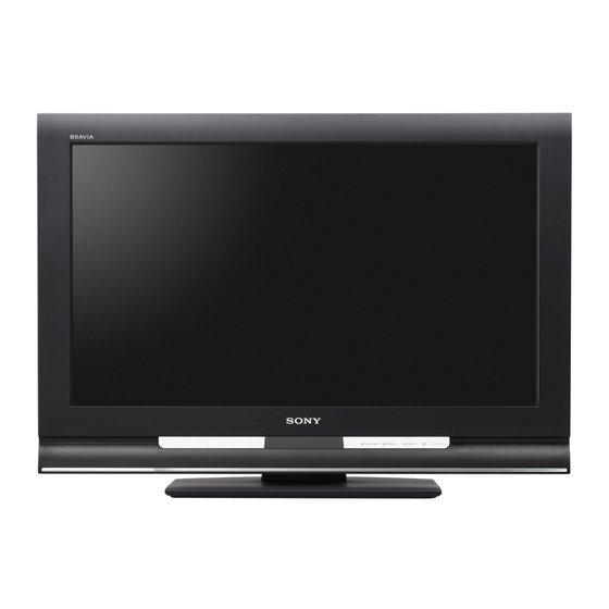 Sony Bravia KDL-32L40 Bedienungsanleitung