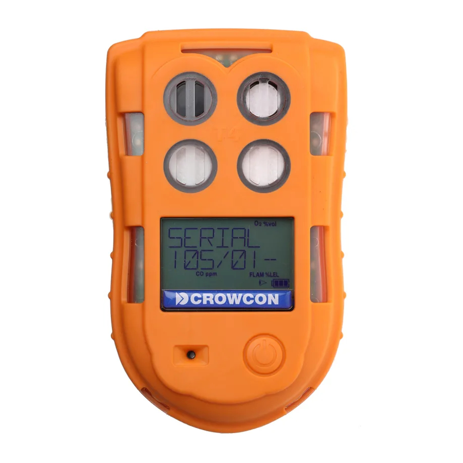 Crowcon T4 Benutzerhandbuch