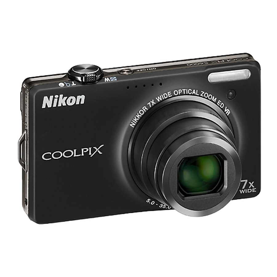 Nikon Coolpix S6000 Benutzerhandbuch