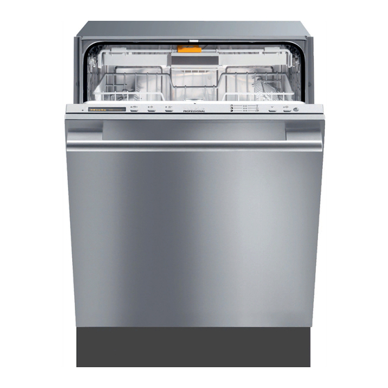 Miele PG 8083 SCVi Gebrauchsanweisung