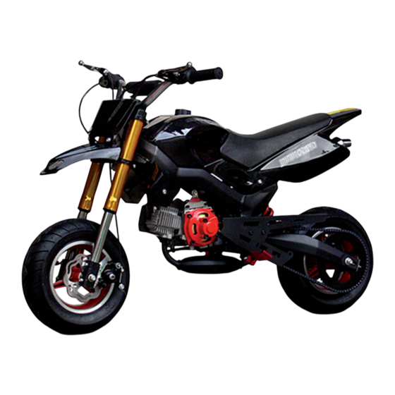 Nitro motors Hobbit MD03 Bedienungsanleitung