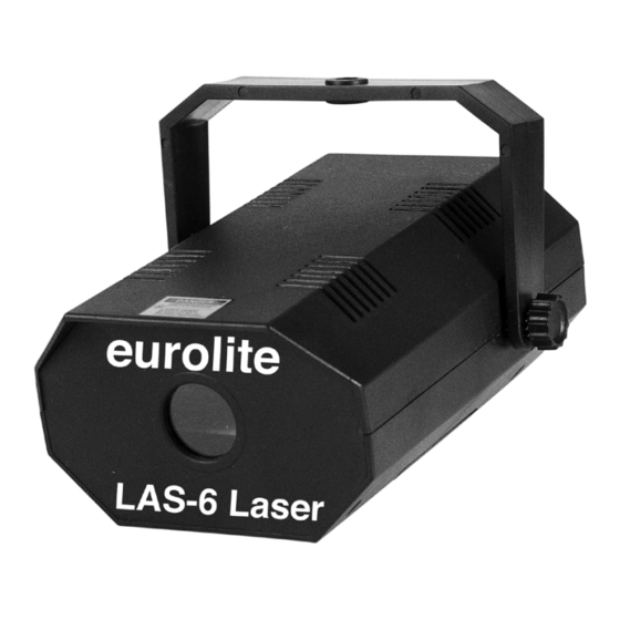 EuroLite LAS-6 Bedienungsanleitung