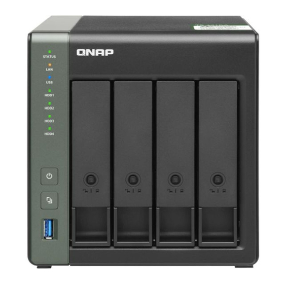 QNAP TS-431X3-4G Kurzinstallationsanleitung