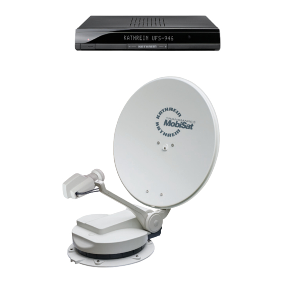 Kathrein CAP 730 - MobiSet 3 Twin Originalbetriebsanleitung