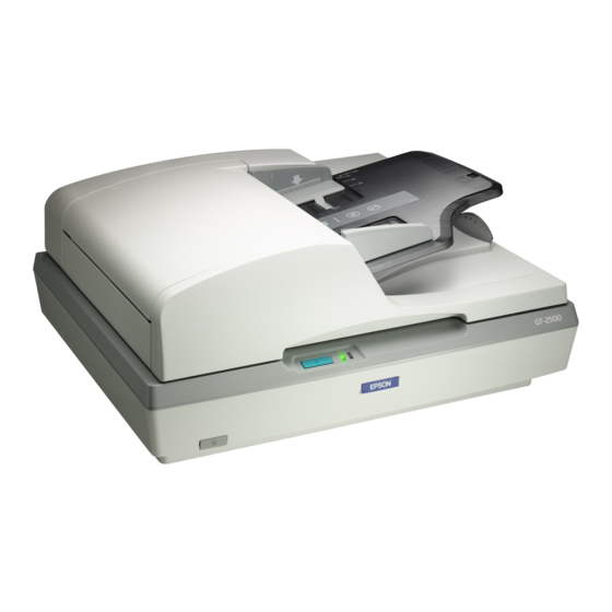 Epson gt-2500 Installationshandbuch