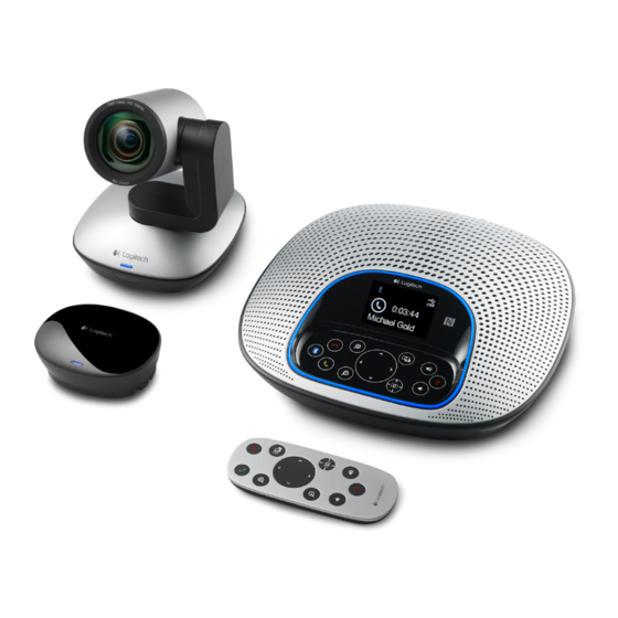 Logitech ConferenceCam CC3000e Startanleitung
