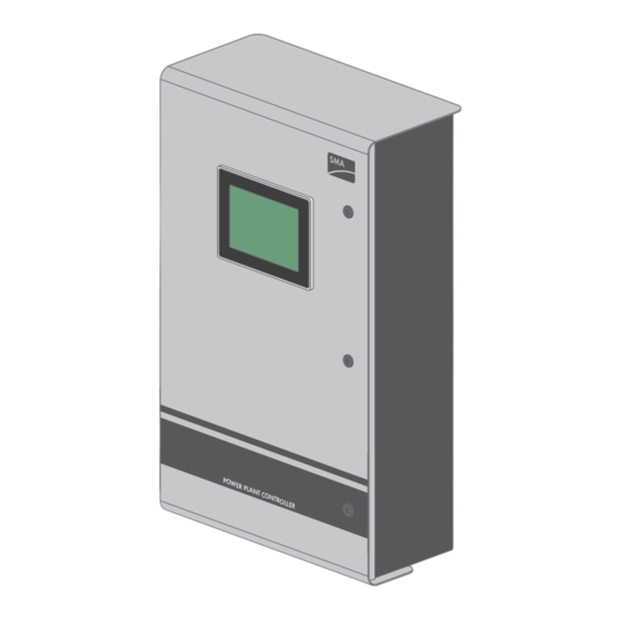 SMA POWER PLANT Betriebshandbuch