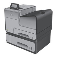 HP Officejet Enterprise Color x555dn Installationshandbuch