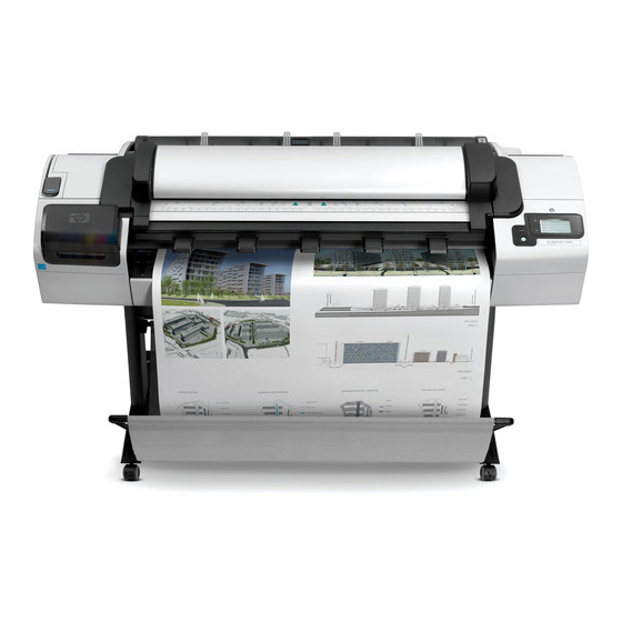 HP DESIGNJET T2300 eMFP Handbuch