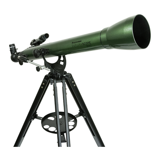 Celestron EXPLORASCOPE 60AZ Bedienungsanleitung