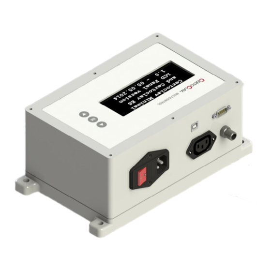 CertoClav MultiControl 2 Bedienungsanleitung