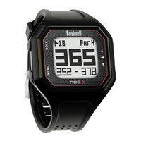 Bushnell Neo X GPS Startanleitung