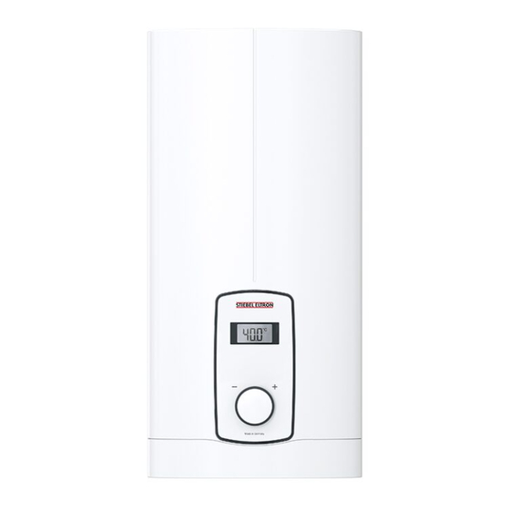 STIEBEL ELTRON DHB-E 27 LCD Bedienung Und Installation