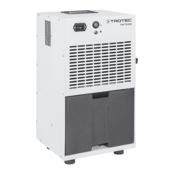 Trotec TTK 75 ECO Bedienungsanleitung