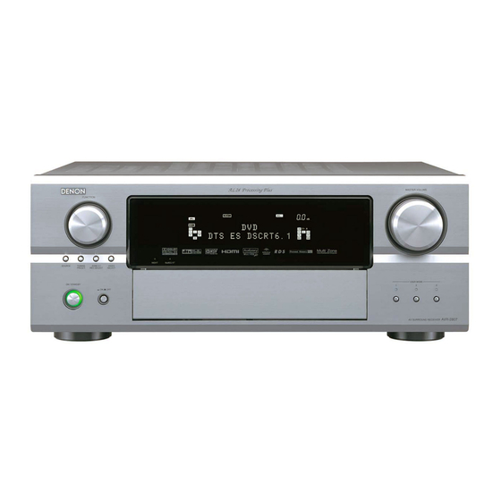 Denon AVR-2807 Bedienungsanleitung