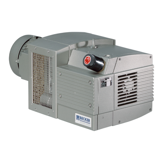 Becker KVT 3.60 Betriebsanleitung