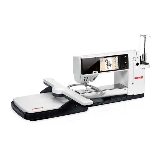 Bernina 830 Handbuch