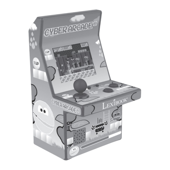 LEXIBOOK Cyber Arcade JL2950_03 Bedienungsanleitung