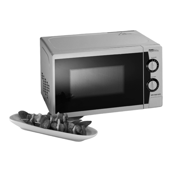FUST PRIMOTECQ MW 5920 Bedienungsanleitung