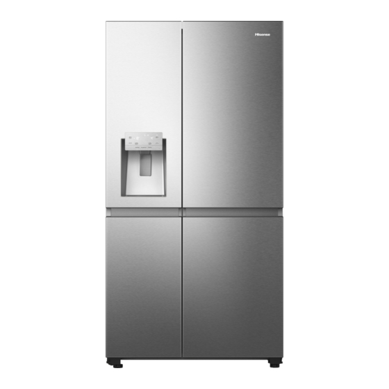 Hisense RS818N4TCE Bedienungsanleitung
