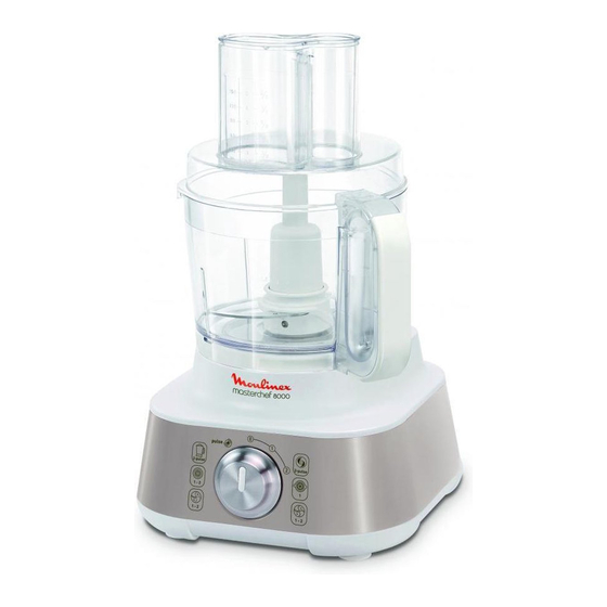 Moulinex Masterchef 8000 Handbuch