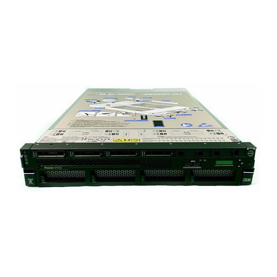 IBM S922 9009-22A Bedienungsanleitung