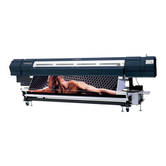 Roland Advanced Jet AJ-1000 Bedienungsanleitung