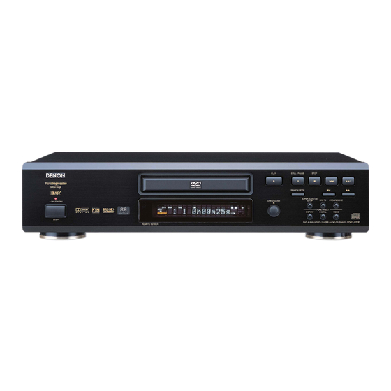 Denon DVD-2200 Bedienungsanleitung