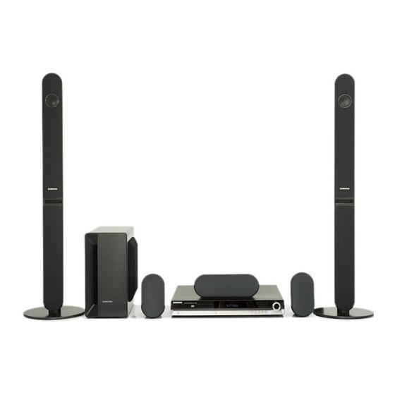 Samsung HT-THX22 Bedienungsanleitung