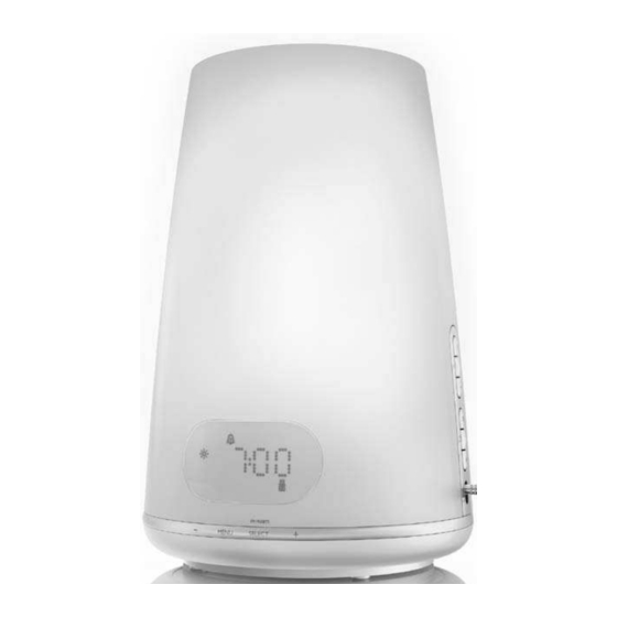 Philips HF3485 Wake-up Light Bedienungsanleitung