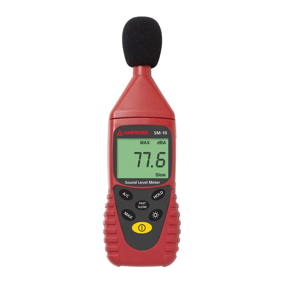 Amprobe SM-20-A Bedienungsanleitung