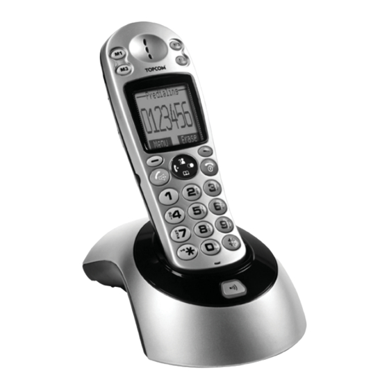 Topcom butler 930 big button Bedienungsanleitung